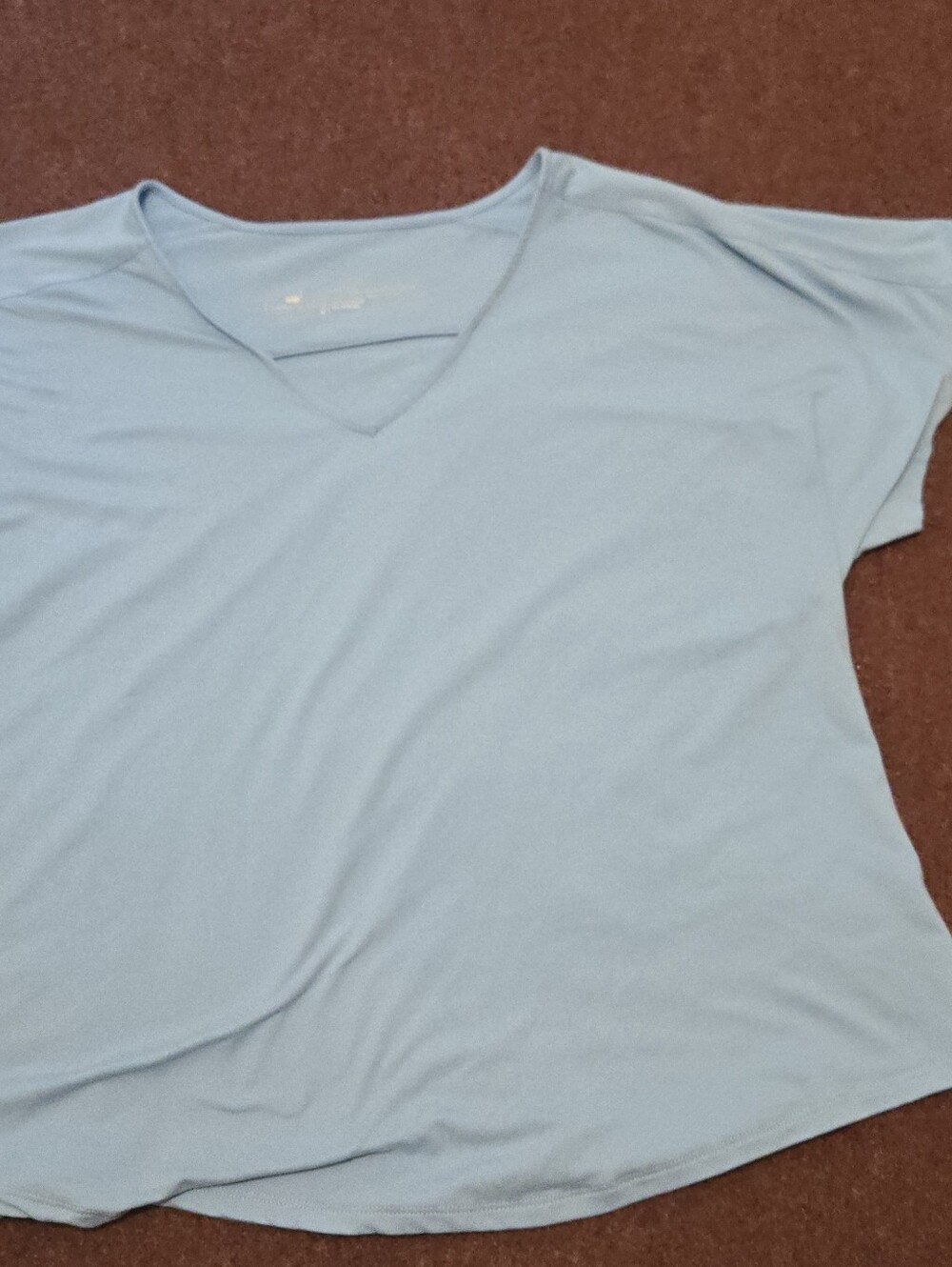Tranquilty Top Size XXL Baby Blue Colored Stretchy
